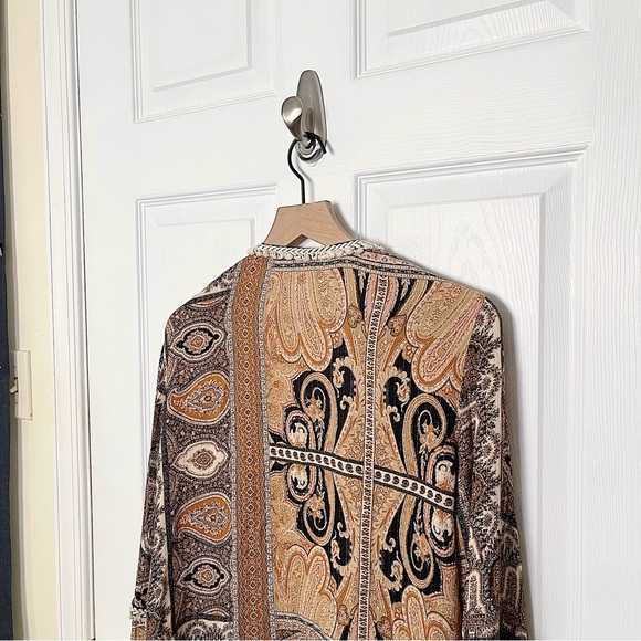 ✧・゚groovy paisley open-front top - Picture 7 of 9